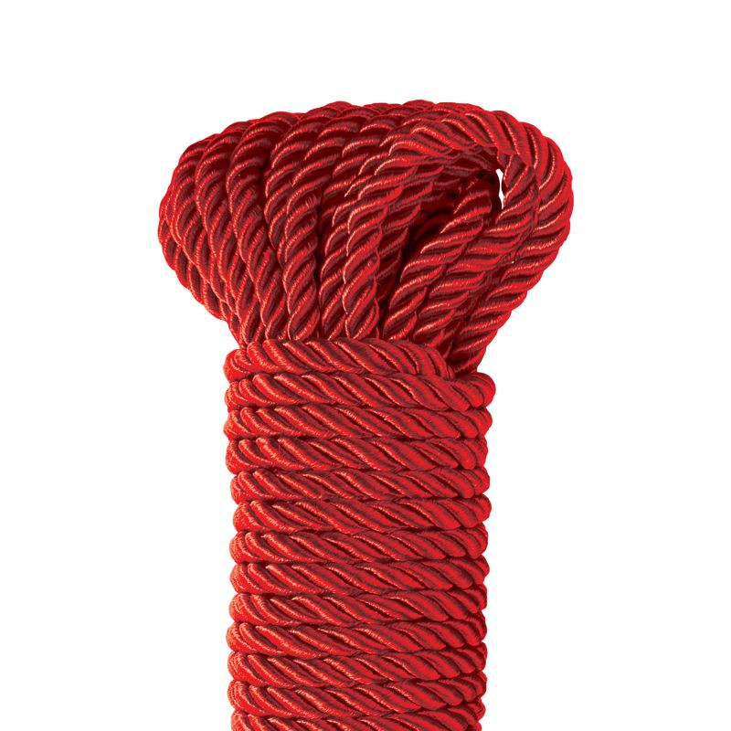 Červené bavlněné lano - 5m