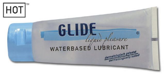 Kvalitní lubrikační gel na vodním základu HOT - GLIDE 100 ml