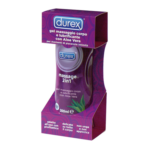 Durex Play Massage gel 2v1 s Aloe Vera - 200ml