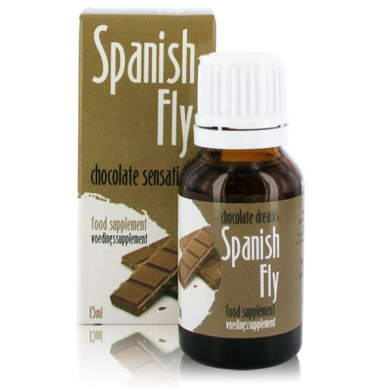 Španělské kapky s příchutí čokolády - 15 ml