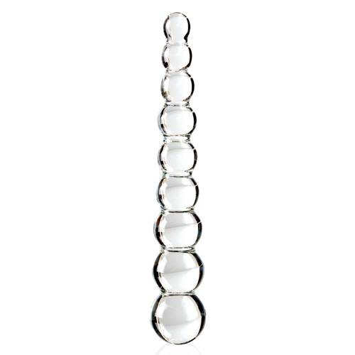 Luxusní skleněné dildo - ICICLES no. 02