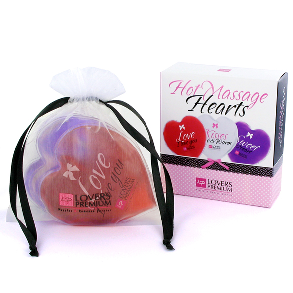 Masážní srdce – HOT Heart Massager 3 ks
