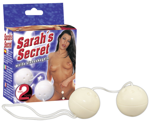 Venušiny kuličky bílé - Sarah's Secret