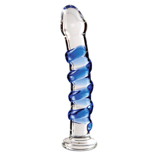 Luxusní skleněné dildo - ICICLES no. 05