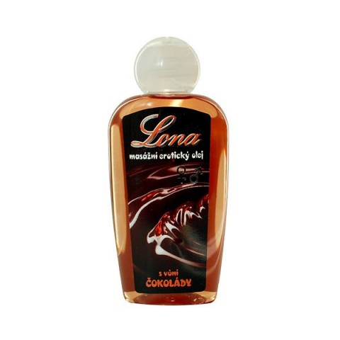 LONA masážní erotický olej s vůní čokolády