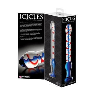 Luxusní skleněné dildo - ICICLES no. 22